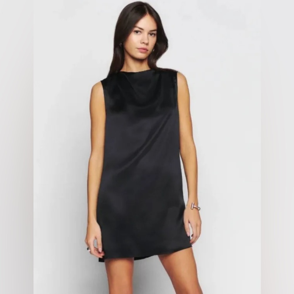 Serina ✨ Silk Black Dress